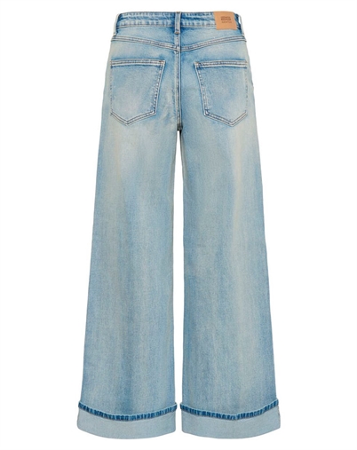 Gestuz - GZSara HW Wide Jeans - Washed Blue